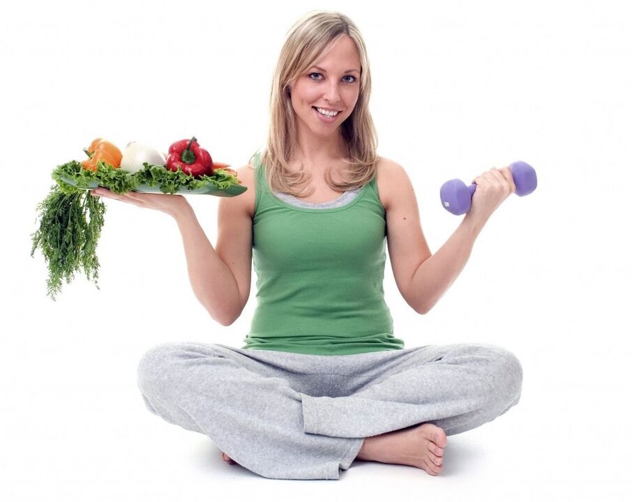 výživa a cvičení pro hubnutí